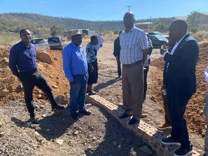 Hwange Local Board Town secretary conducts inspection of key development projects
