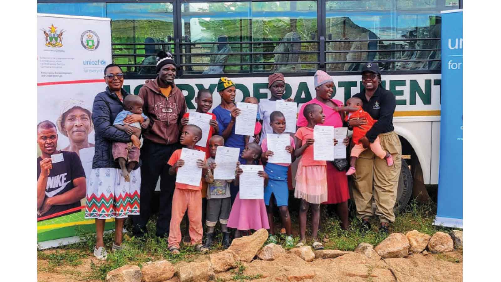 Taking civil registration services to remote communities . . . mobile registration transforms lives in Honde Valley