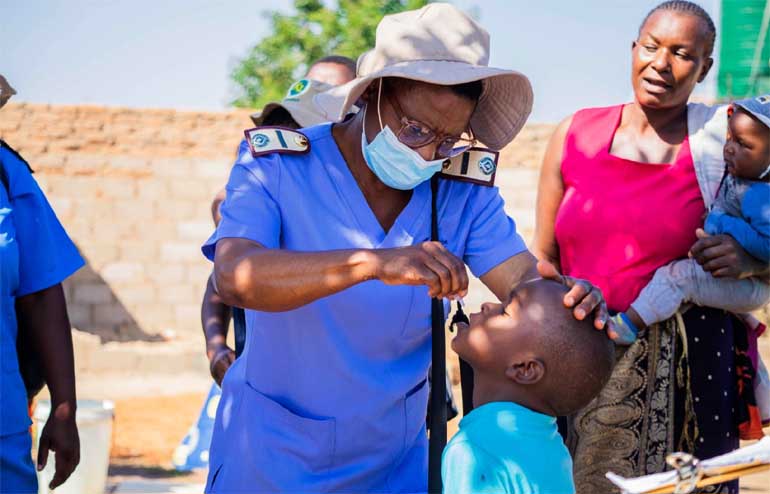 Four-day polio vaccination campaign starts in Bulawayo