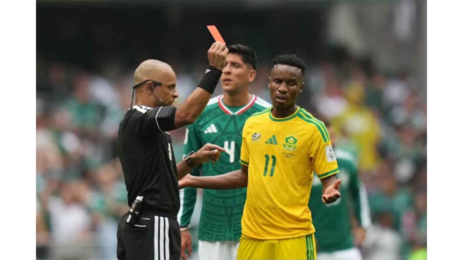 Referees get tough at World Cup