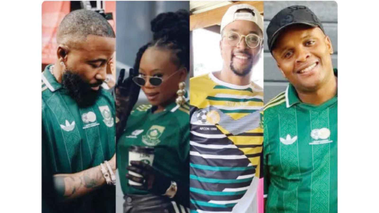 Celebs lose their minds as Bafana Bafana advance to Round 32