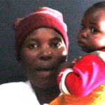 Susan Nemawoko and baby Tianah Chimhondo