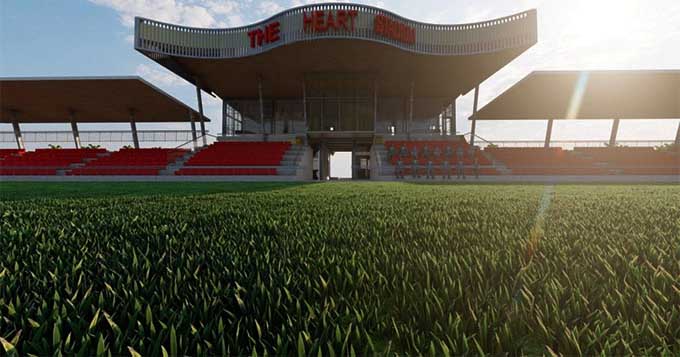 Is Heart stadium an Eastern Region match venue?