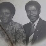 The late first black mayor of Mutare, Mr Davison Jahwi and his wife Sarah Shingirai