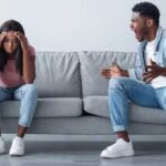 The woman broke her husband's trust by talking to her ex