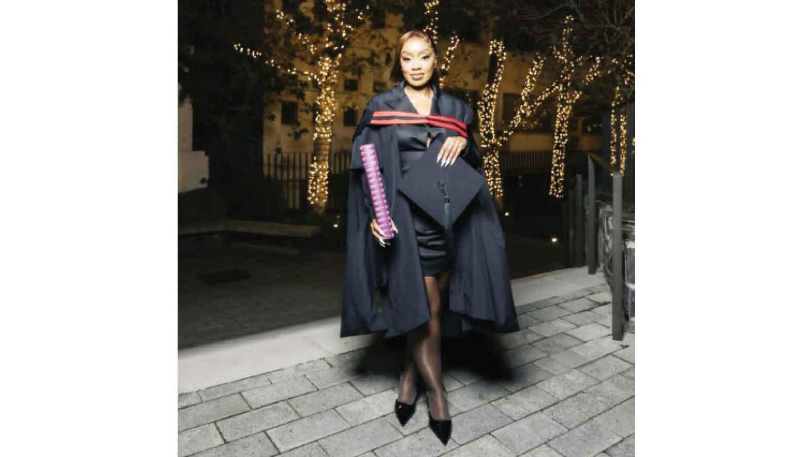 Vuyokazi Nciweni celebrates graduating from UNISA