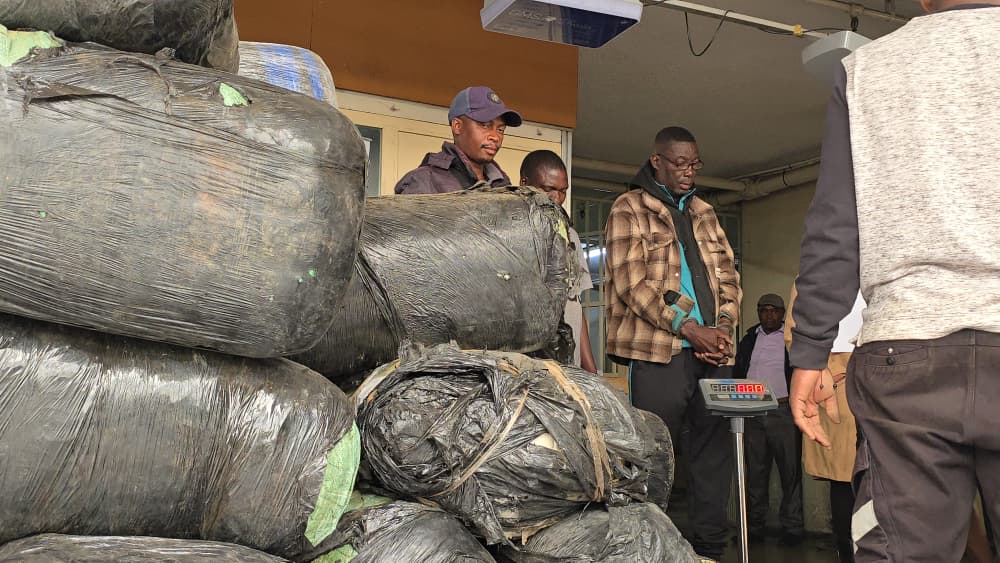 Truck driver arrested with over two tonnes of dagga