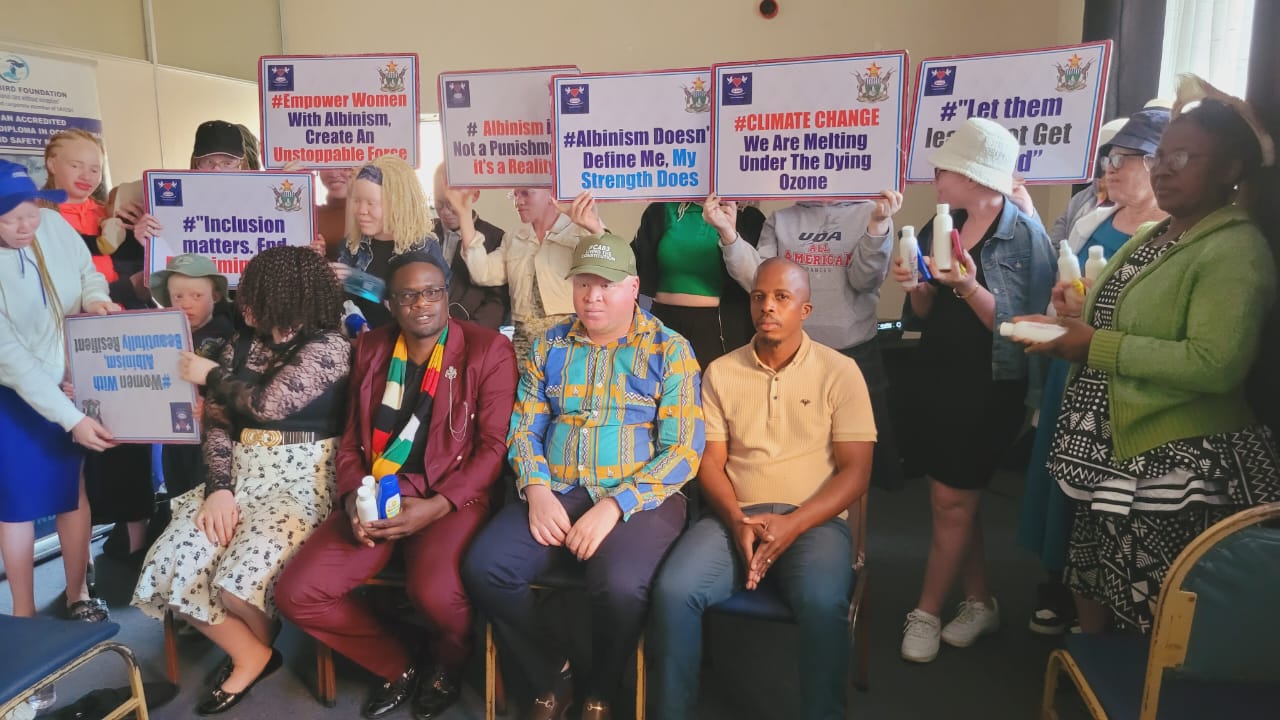 Free sunscreen donation brings relief to people living with albinism