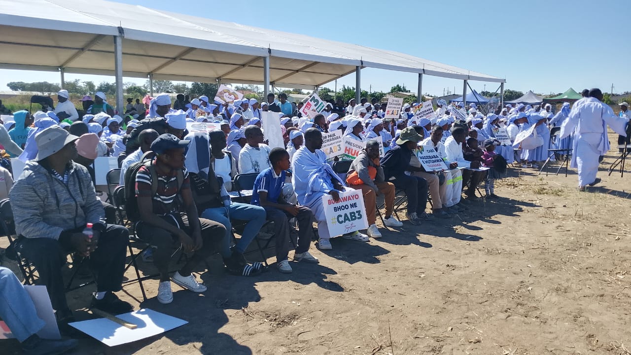 Residents converged at an open space in Cowdray Park for the commissioning of the Presidential Borehole Scheme