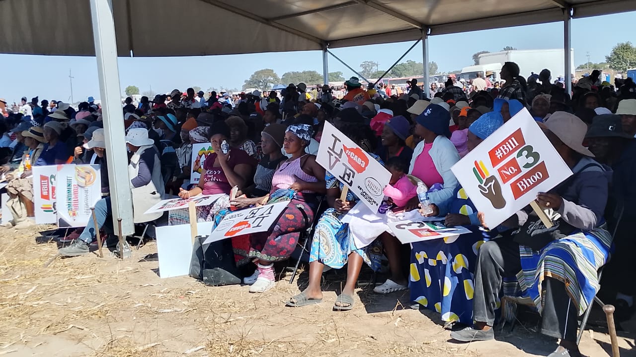 Thousands gather for commissioning of Presidential Borehole Scheme in Cowdray Park