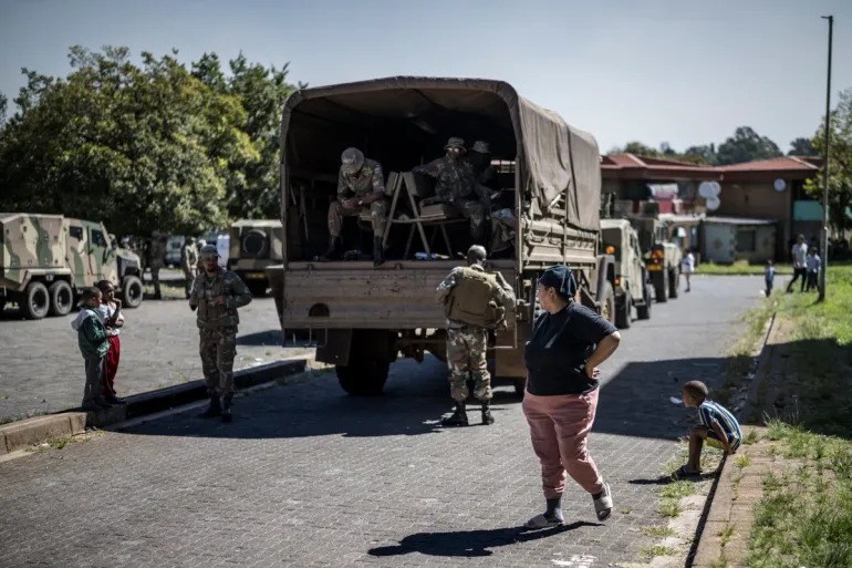 Twelve killed in Johannesburg mass shooting, manhunt under way