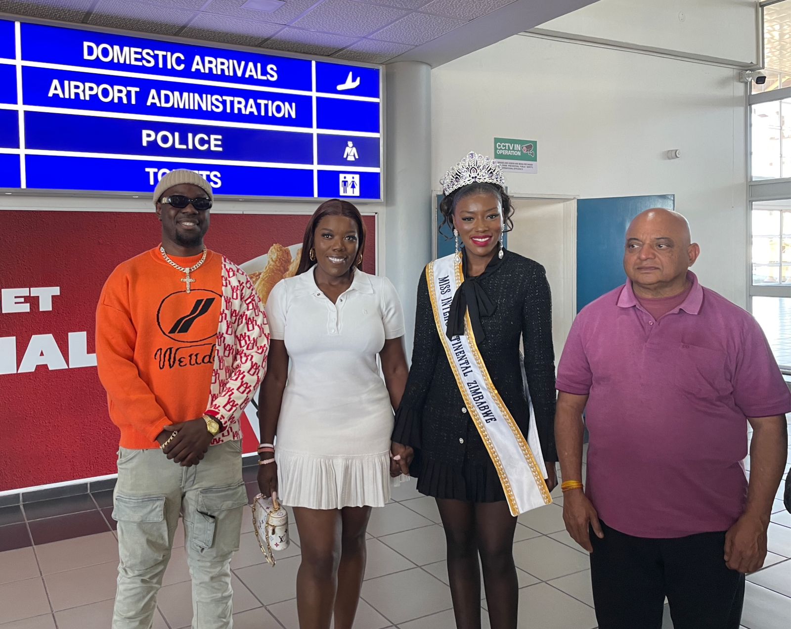 Take the risk, chase your dreams. . . Miss Intercontinental Zim tells youths