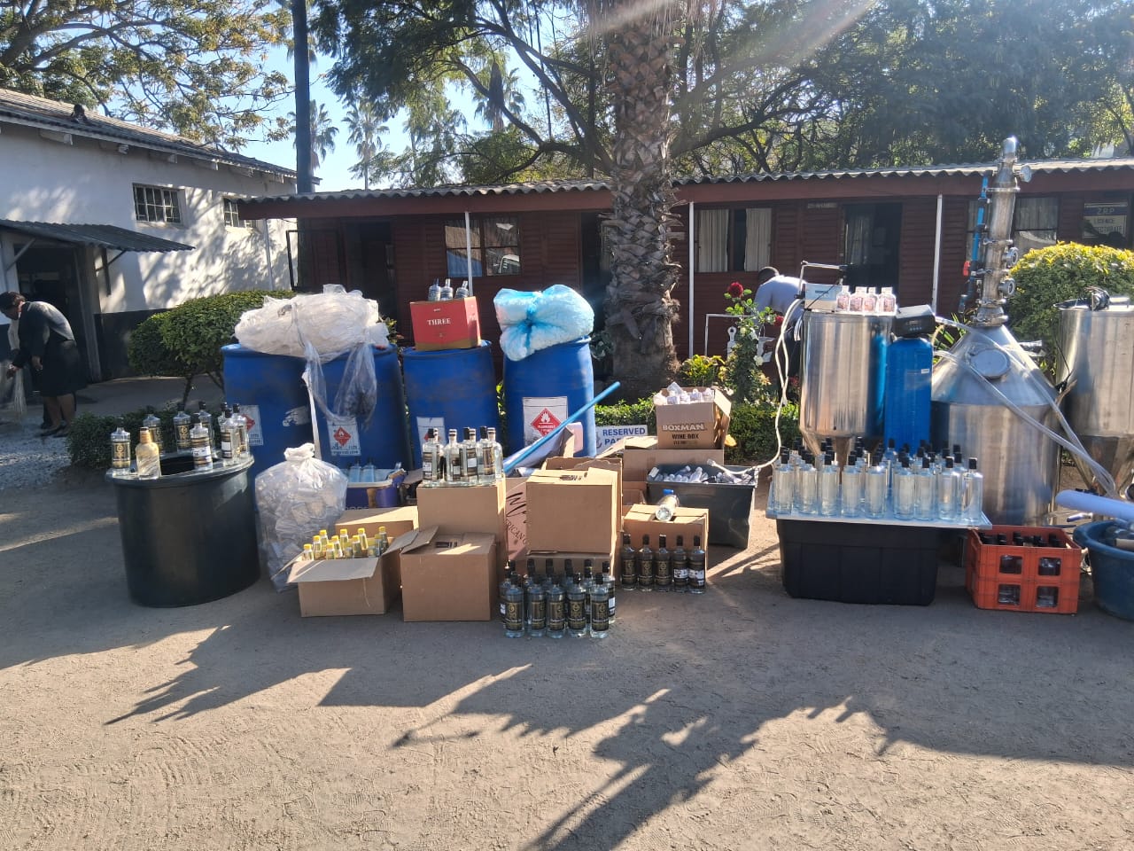 DEATH IN A BOTTLE!‘Njengu kings’ busted manufacturing deadly brew at city flat