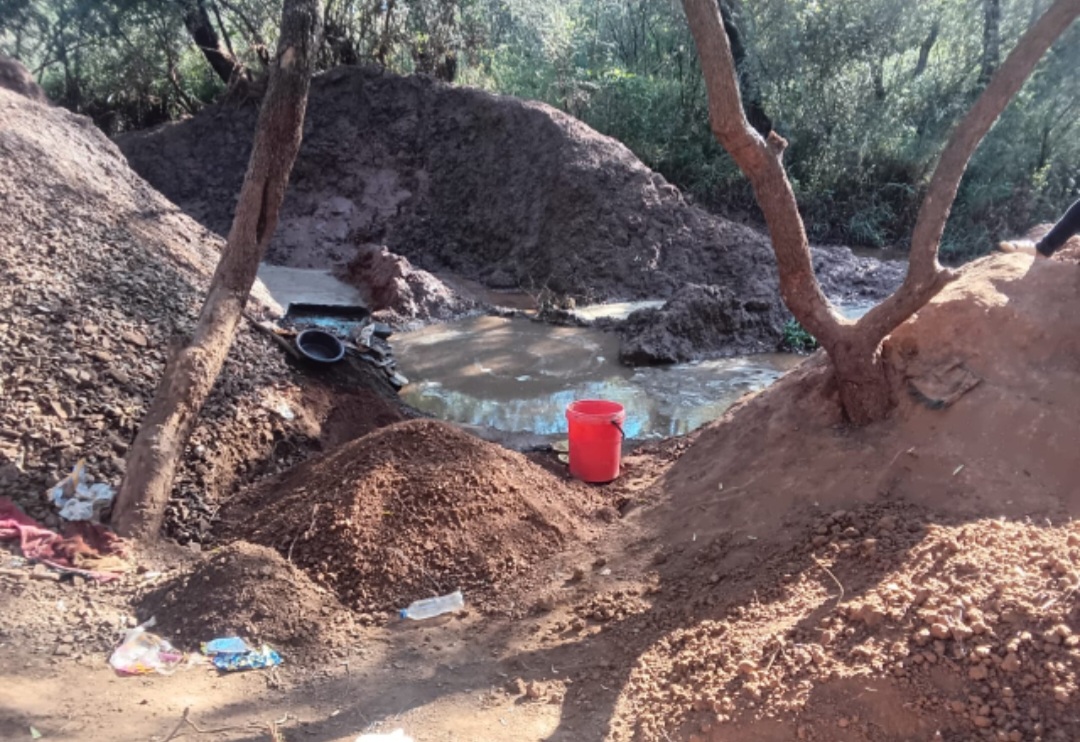 Mining activities near housing project pose safety risks