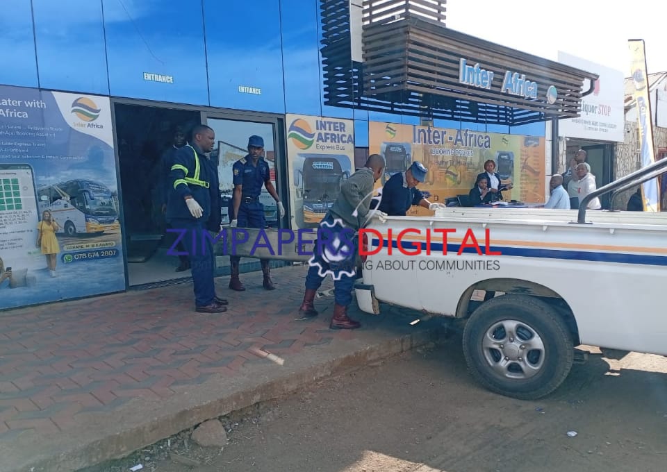 WATCH: Woman collapses and dies at Inter Africa offices