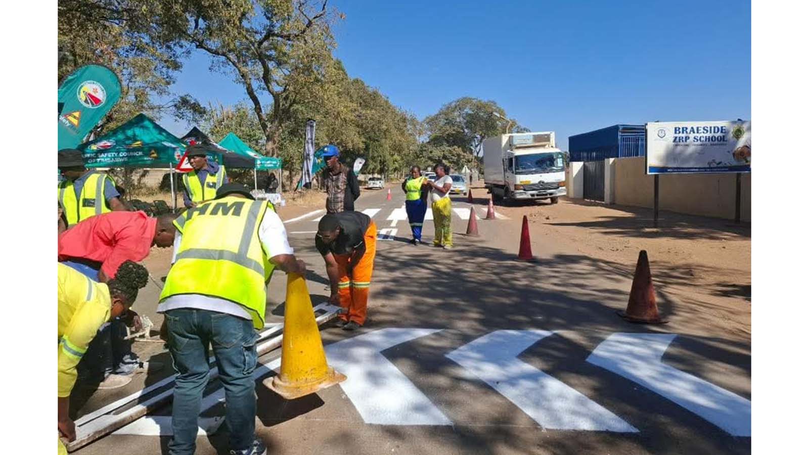 National pedestrian crossing marking programme continues