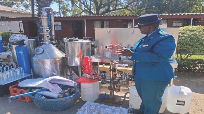Sophisticated yet illicit ‘njengu’ brewing plant unmasked in Bulawayo raid