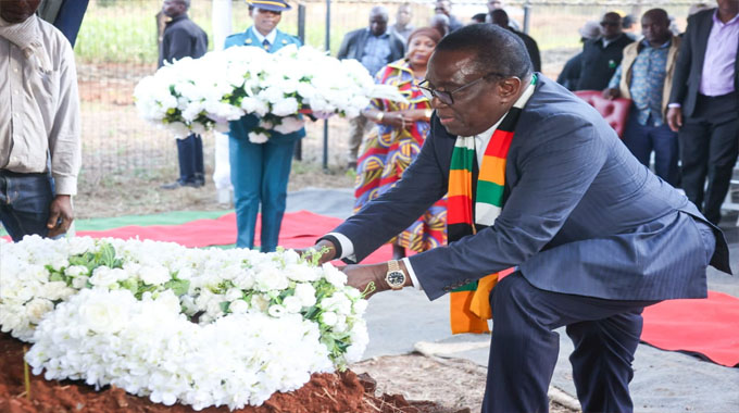 President lays late niece to rest in Bikita