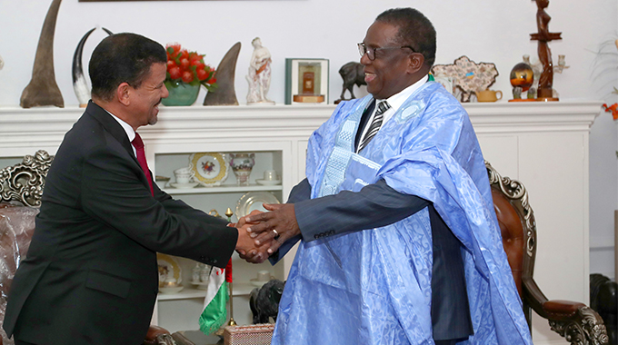 President meets Sahrawi delegation