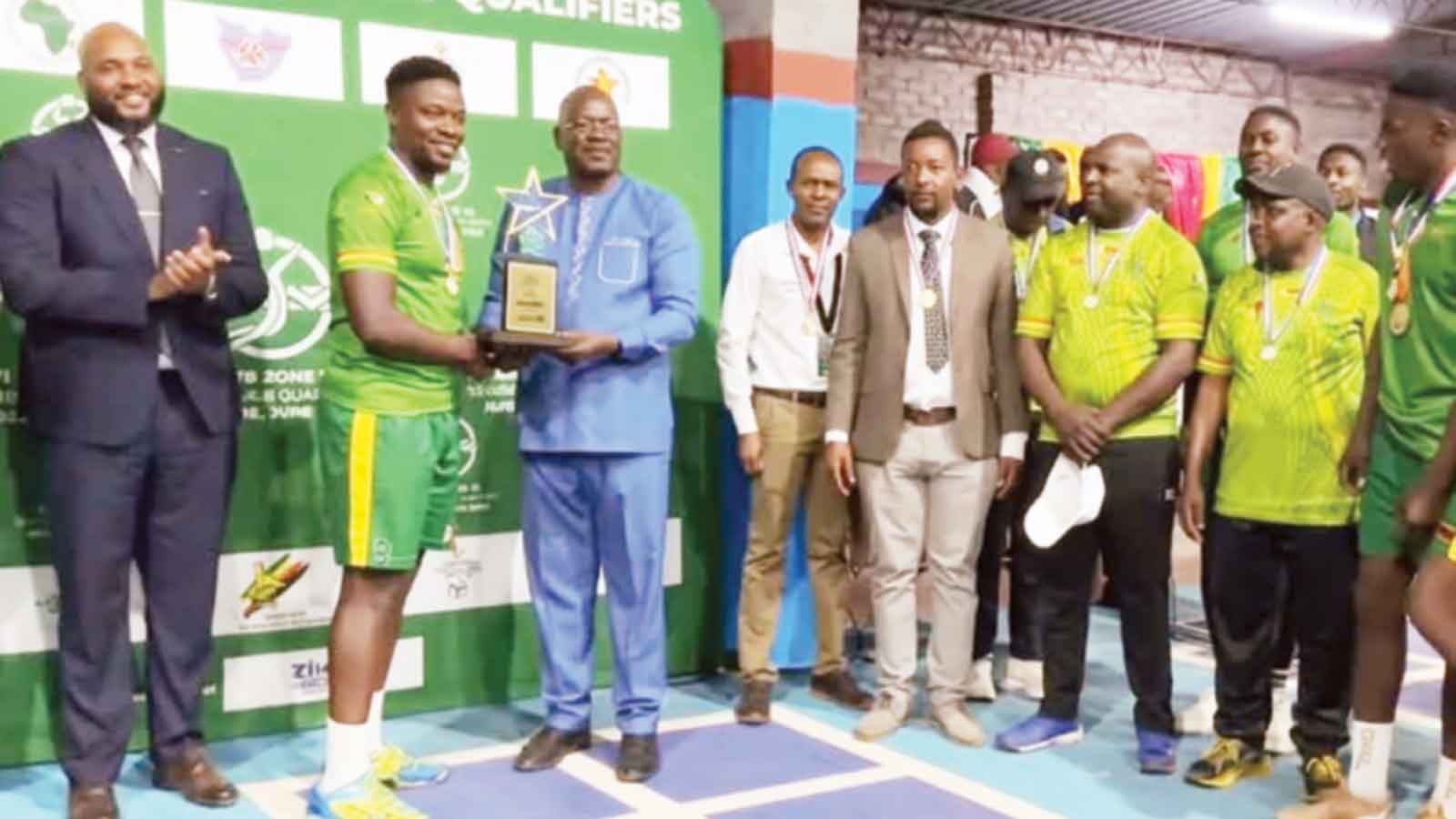 Zim volleyball team secure gold
