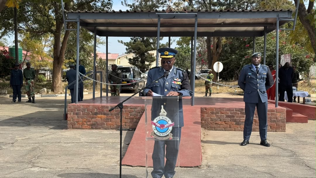 Air Force of Zimbabwe holds funeral parade for Air Commodore Ngulu