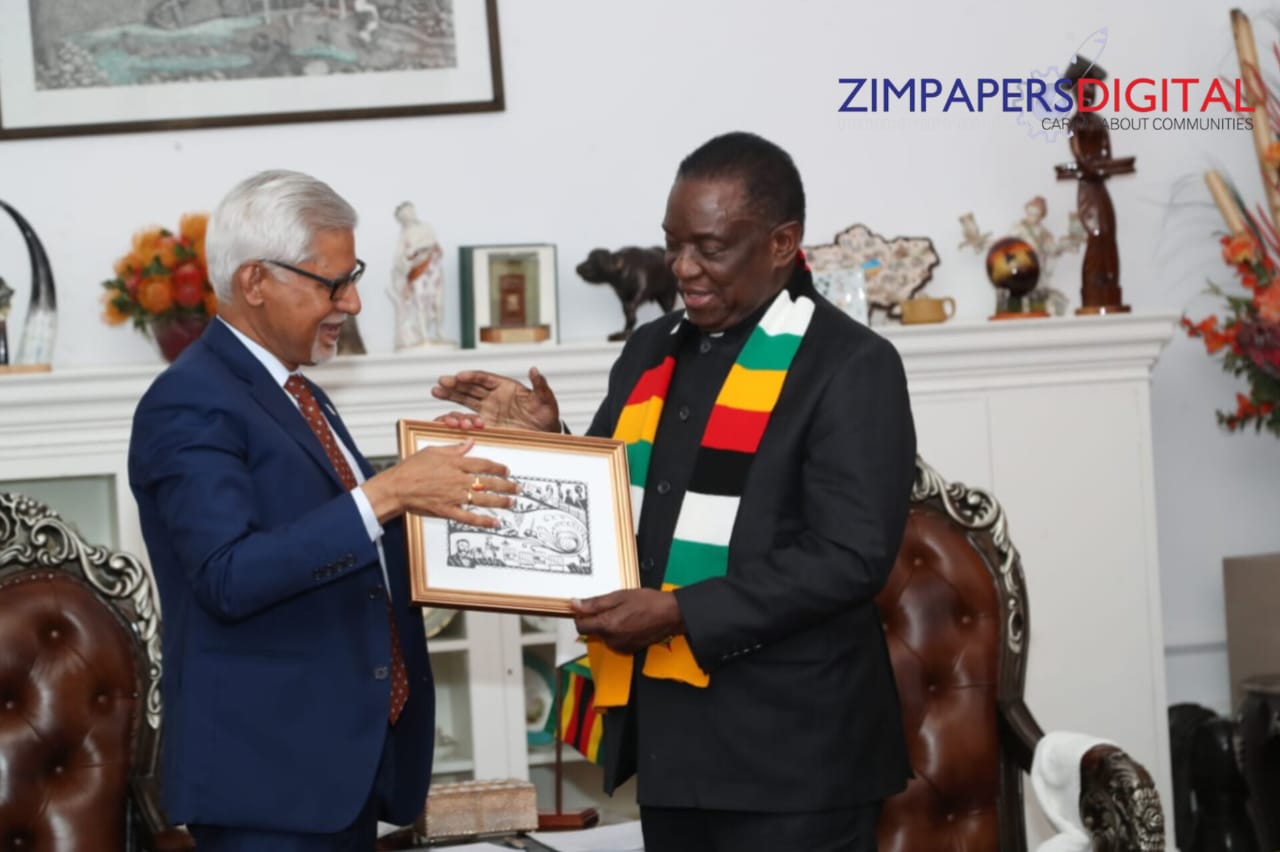 President Mnangagwa meets Red Cross Secretary General