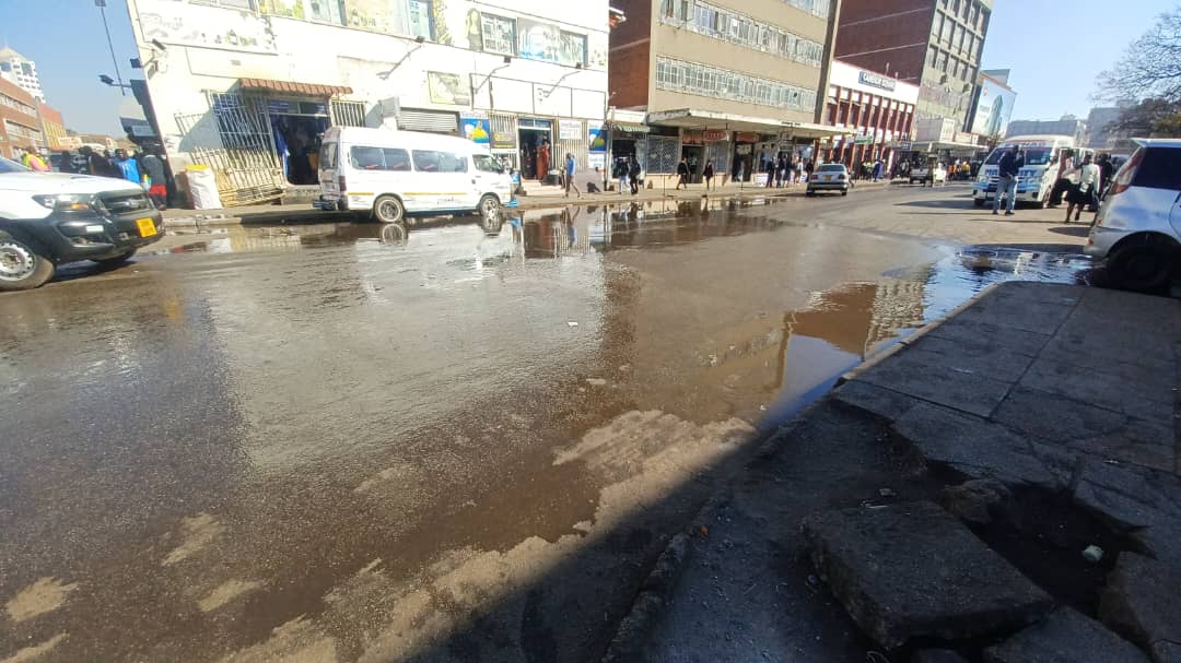 City moves to repair Cameroon Street water pipe burst