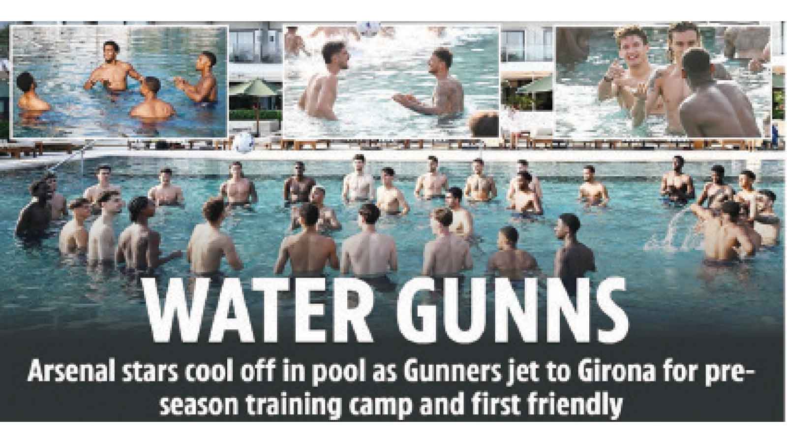 WATER GUNNS