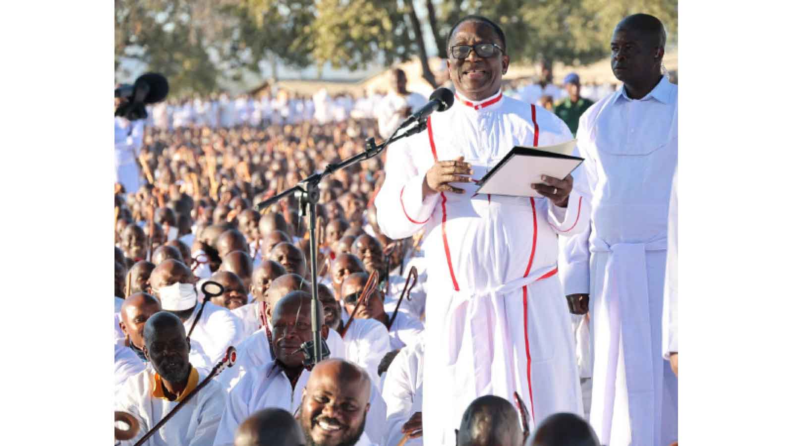 Preach hard work & production, President tells Church