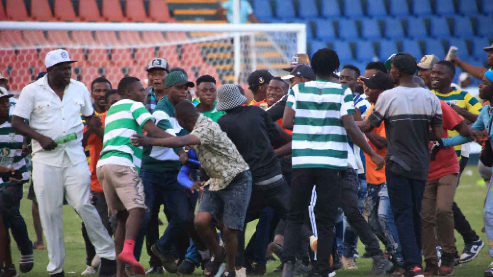 REMORSE, REFEREE HELP DEMBARE AVOID A BULLET
