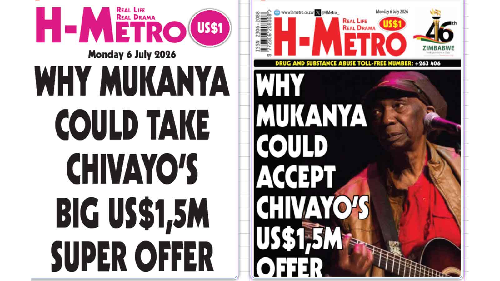 . . . WE GOT IT RIGHT, MUKANYA WAS GOING TO ACCEPT OFFER
