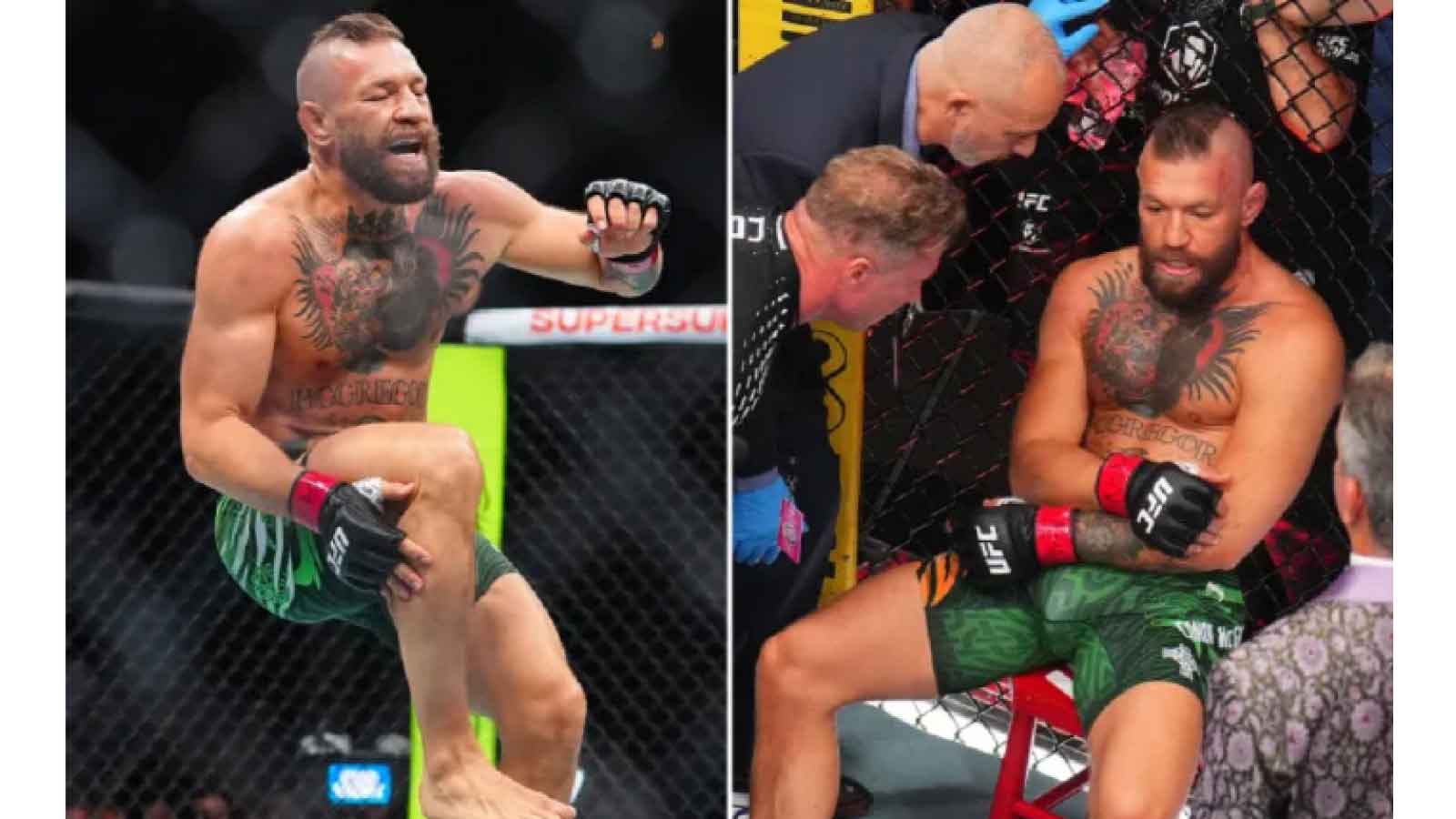 McGregor says knee was fine