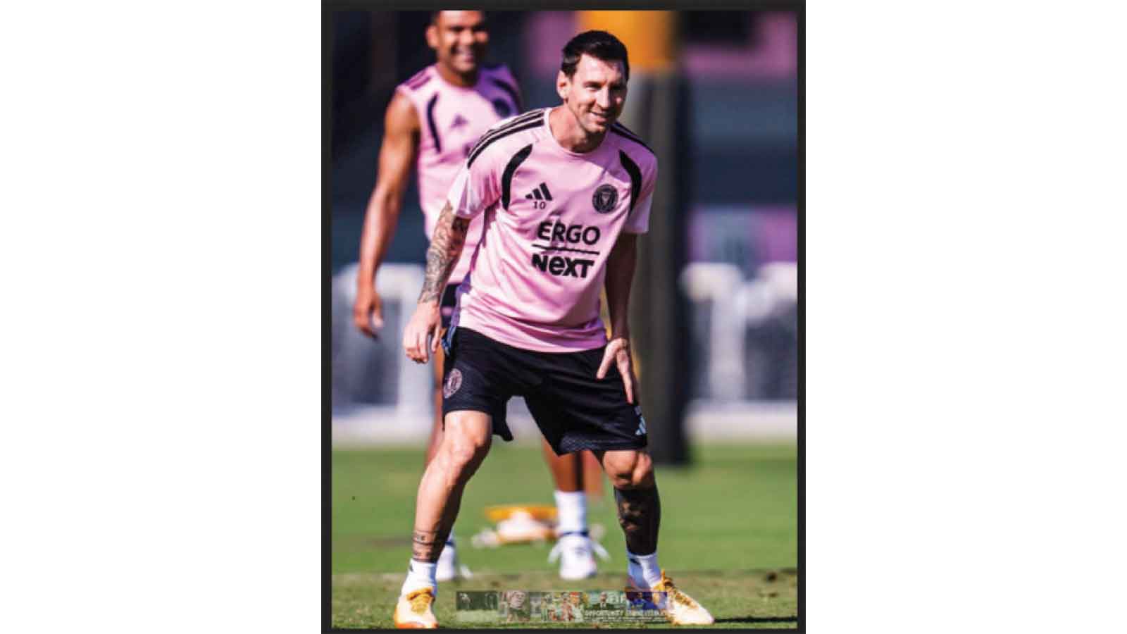 Messi  returns to Miami training