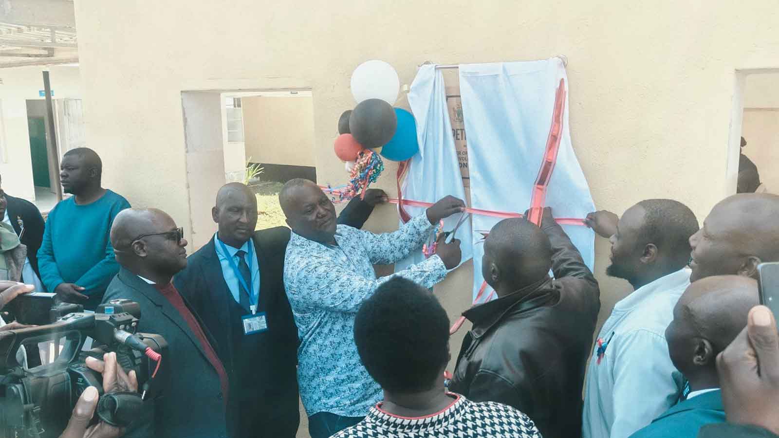 Chadzamira commissions clinic, service vehicles in Mwenezi