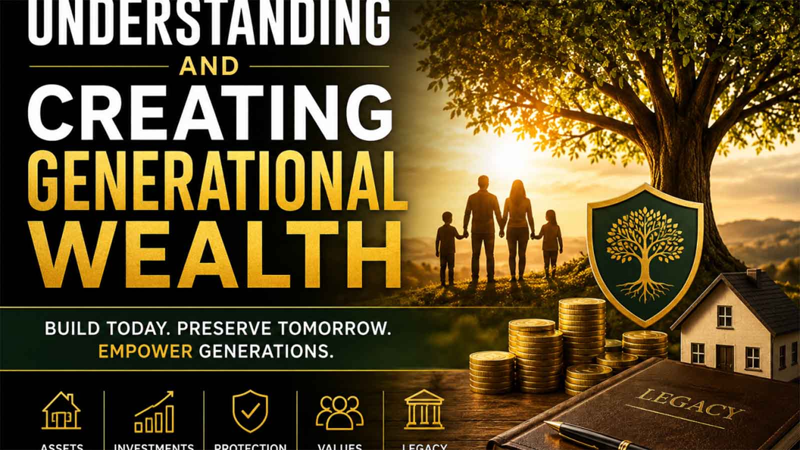 A legacy beyond money: Why every family must start building generational wealth today