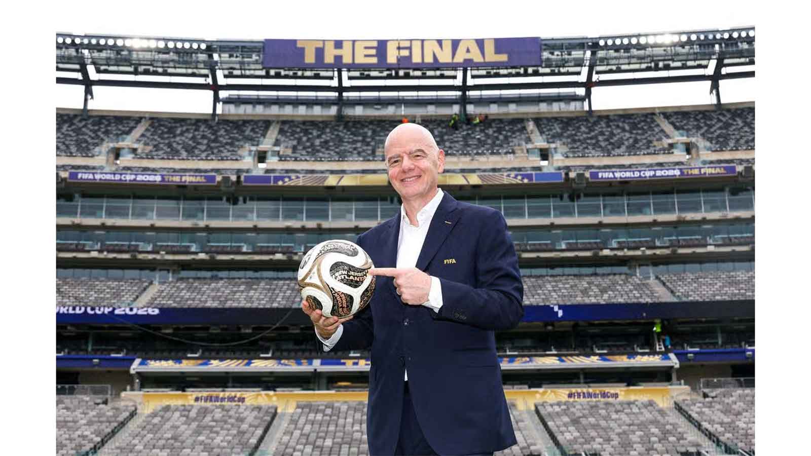 Lengthy half-time for 2026 World Cup final
