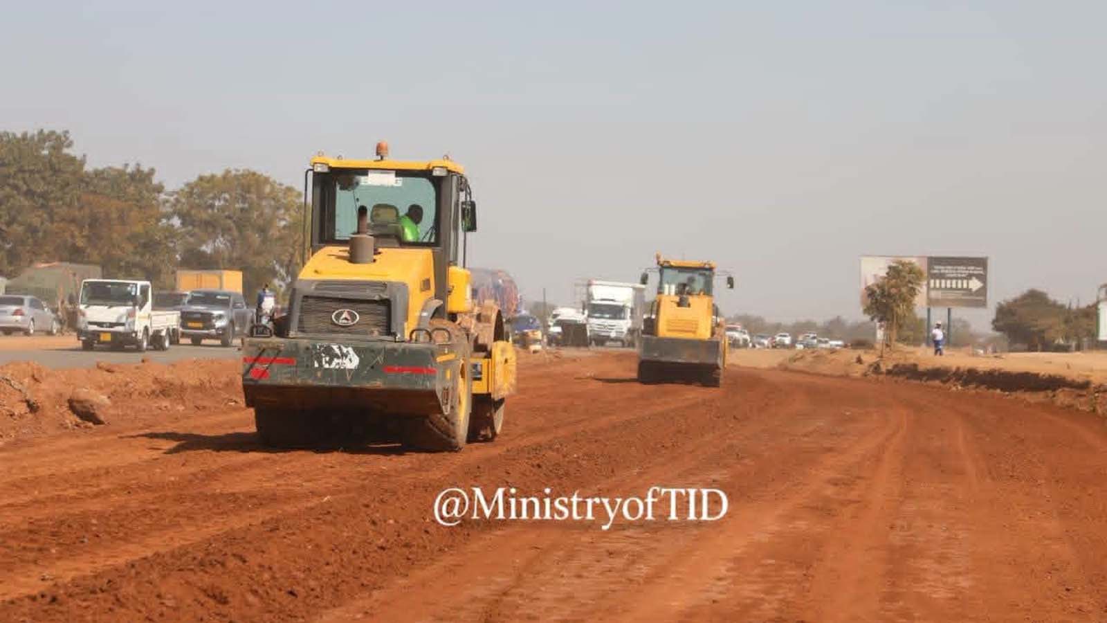 Construction of the Simon Mazorodze–Willowvale Slip Lane at the Rothmans Interchange underway