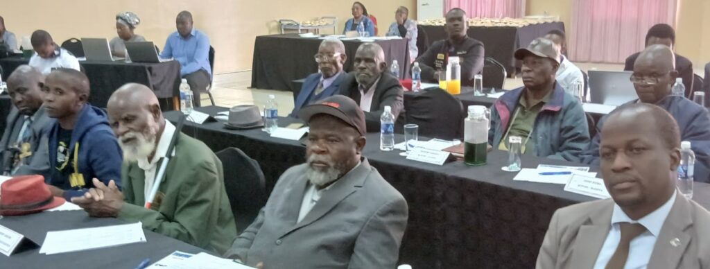 Some of the chiefs in attendance