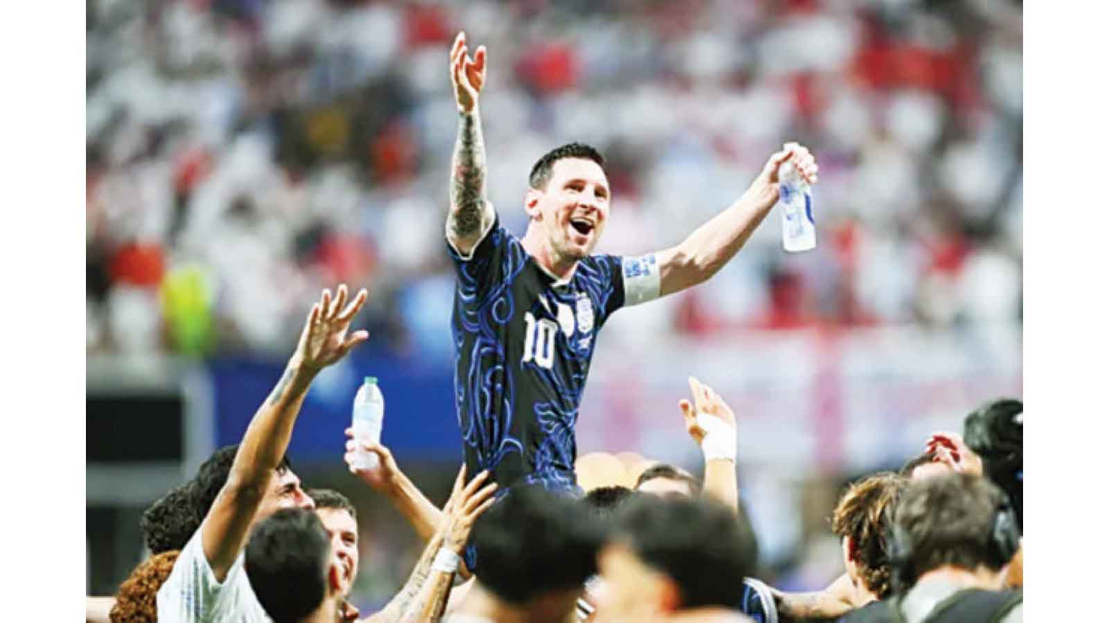 Messi’s inevitable gravity bends another occasion in Argentina’s favour