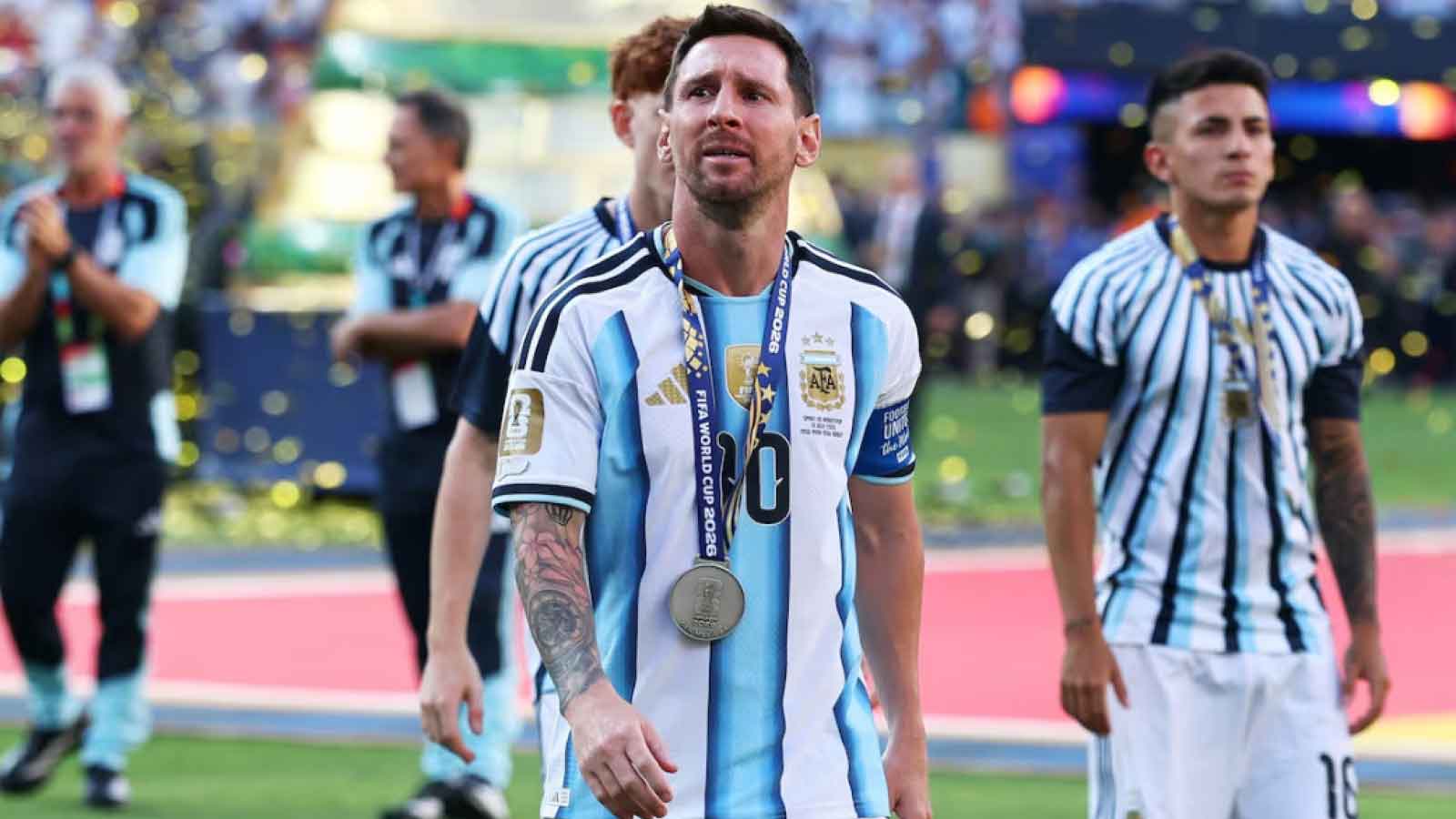 Messi thanks Argentina fans