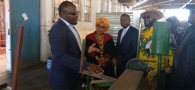 Minister Mutsvangwa lauds Mutare steel manufacturer