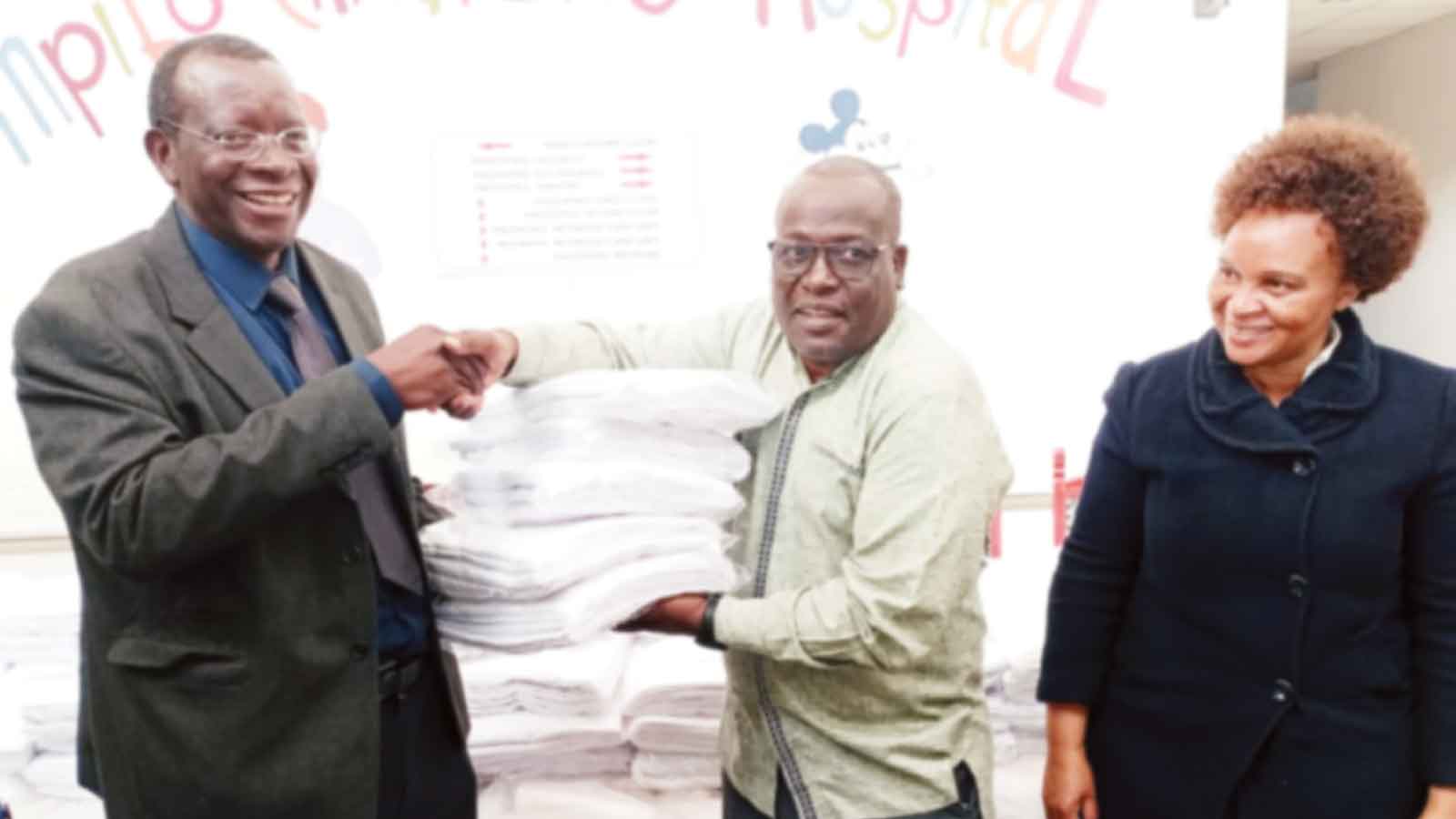 First Lady donates to Mpilo Hospital