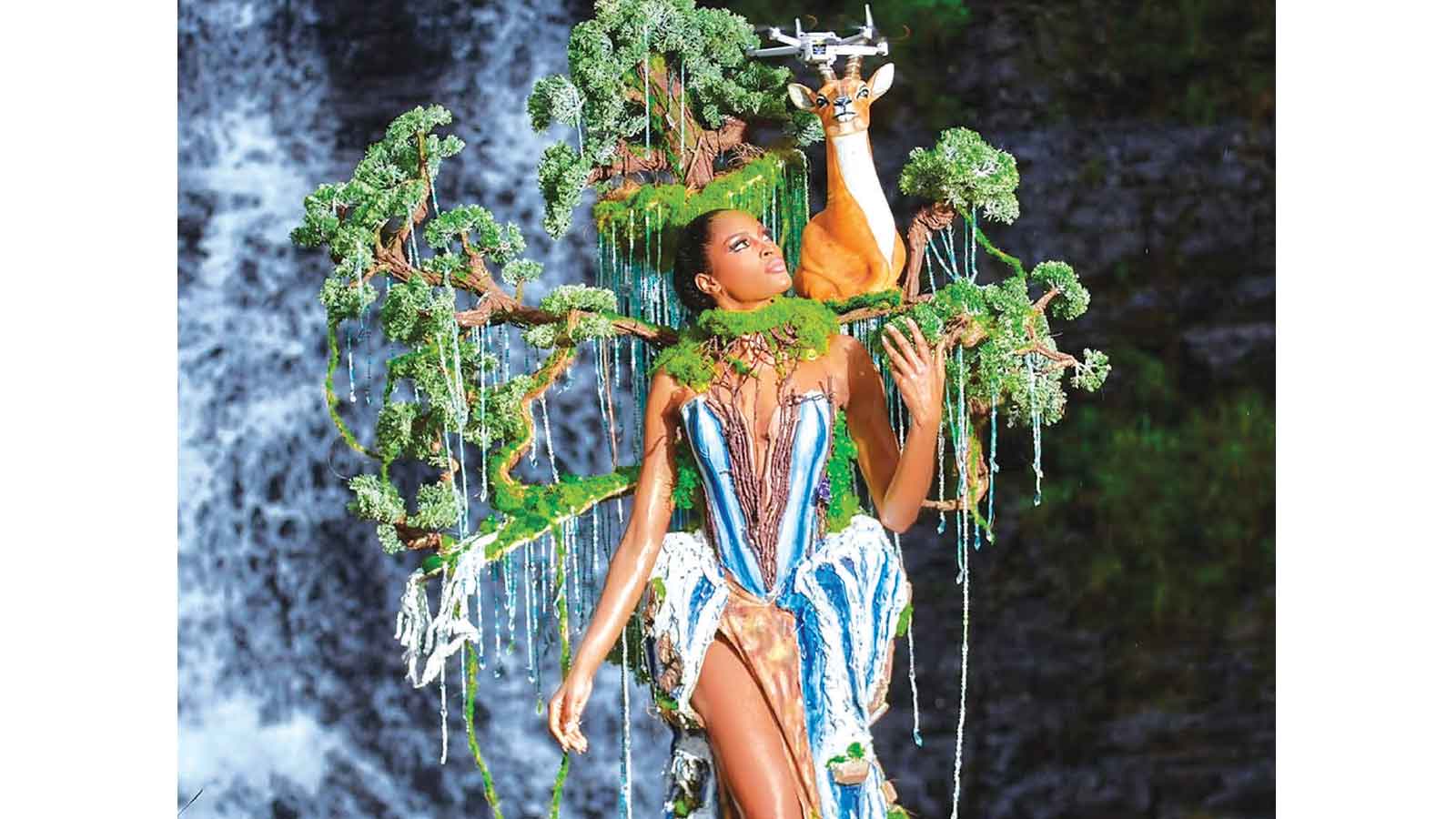 Nicole’s bridal Veil costume leaves world in awe