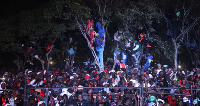 Macheso grateful after electrifying Osborne Dam show