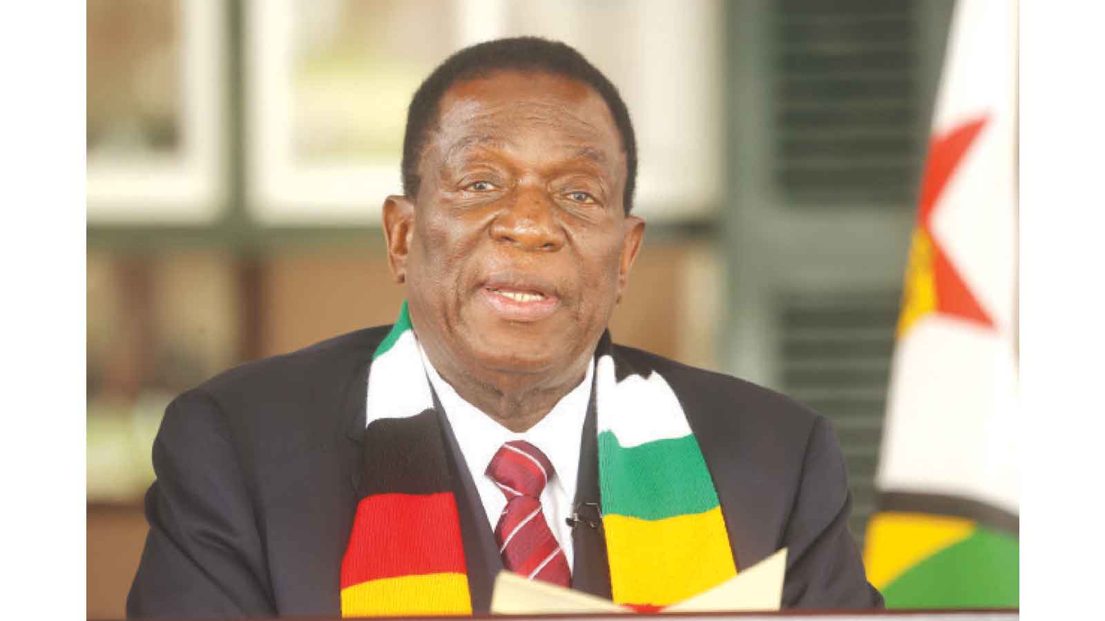 Zim steps up charm offensive . . . ‘We’ll keep improving ease of doing business’ . . . President commissions modern housing project