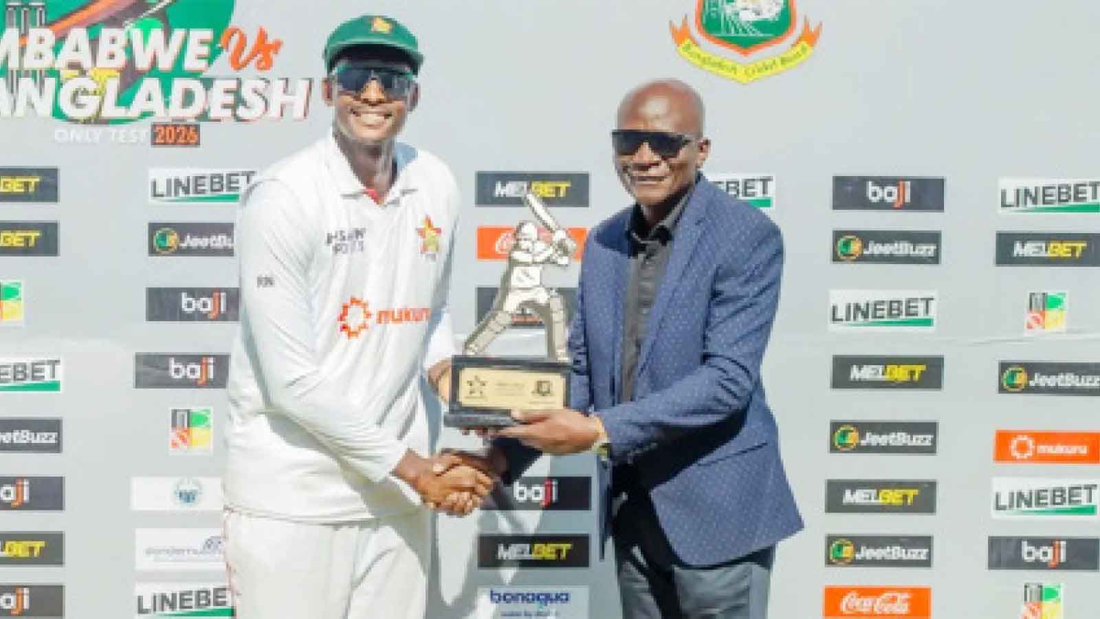 PACE PARADISE! . . . Zim seamers take all 20 wickets in a Test for the first time in 33 years