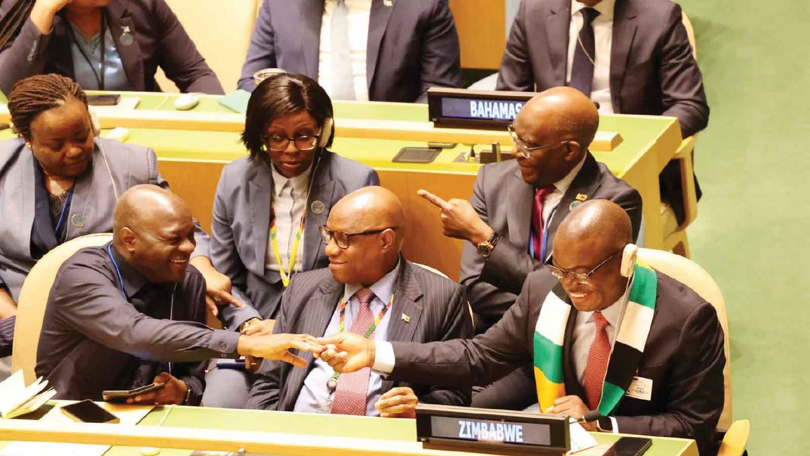 Zim emerges from isolation to leading the world