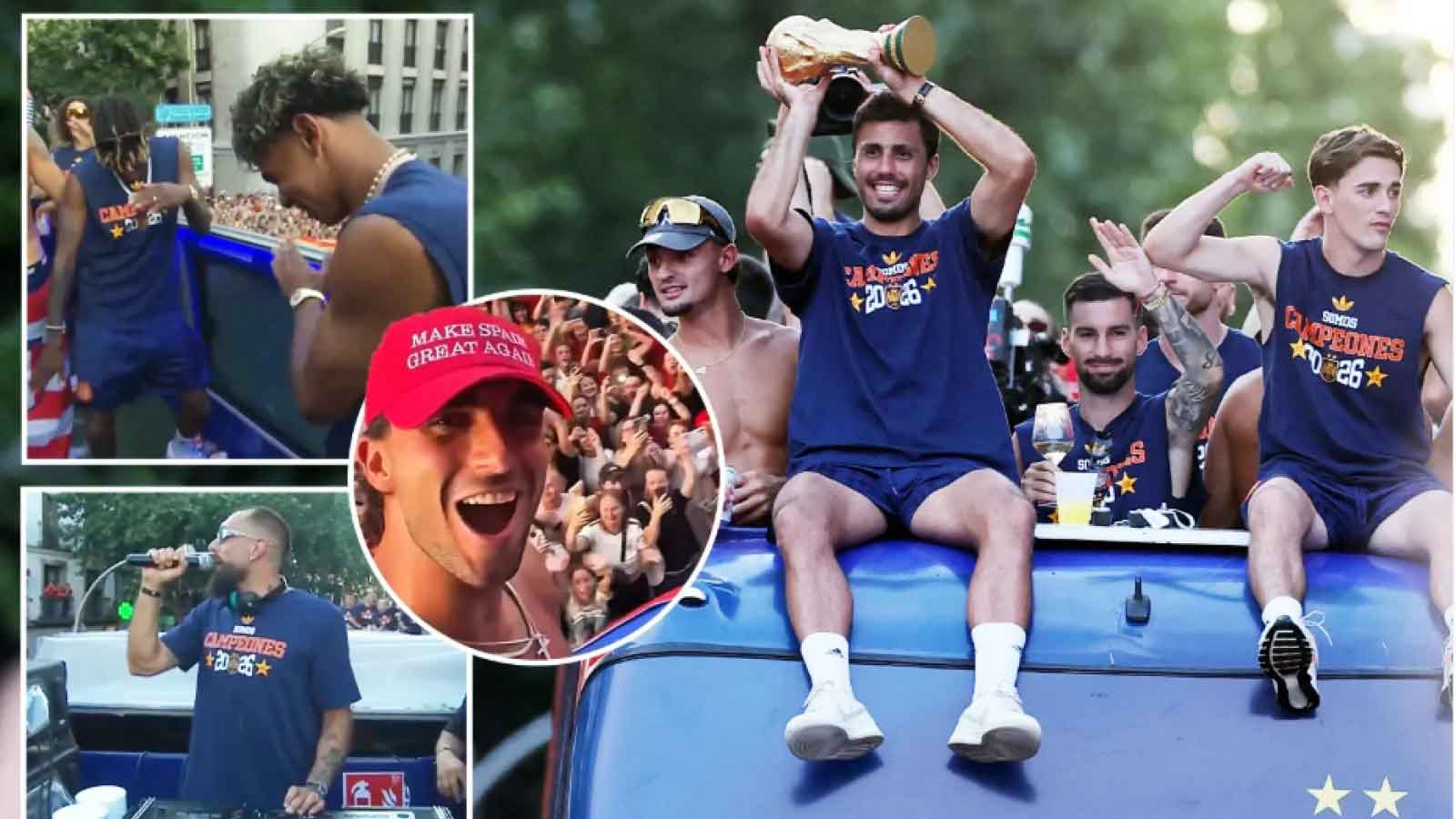 Scores celebrate Spain’s ‘Kings’