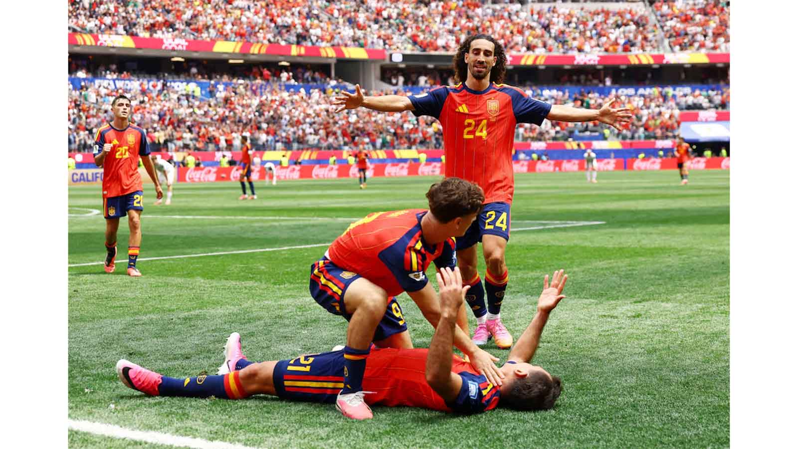 Belgium’s bid to breach Spain defence