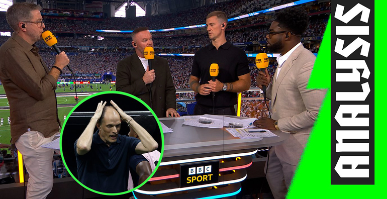 ‘Passive’ and ‘crumbled’ – did Tuchel’s defensive tactics cost England?